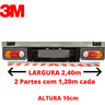 Faixa Refletiva Para-choque 3M Caminhão Carreta 3M4633 3