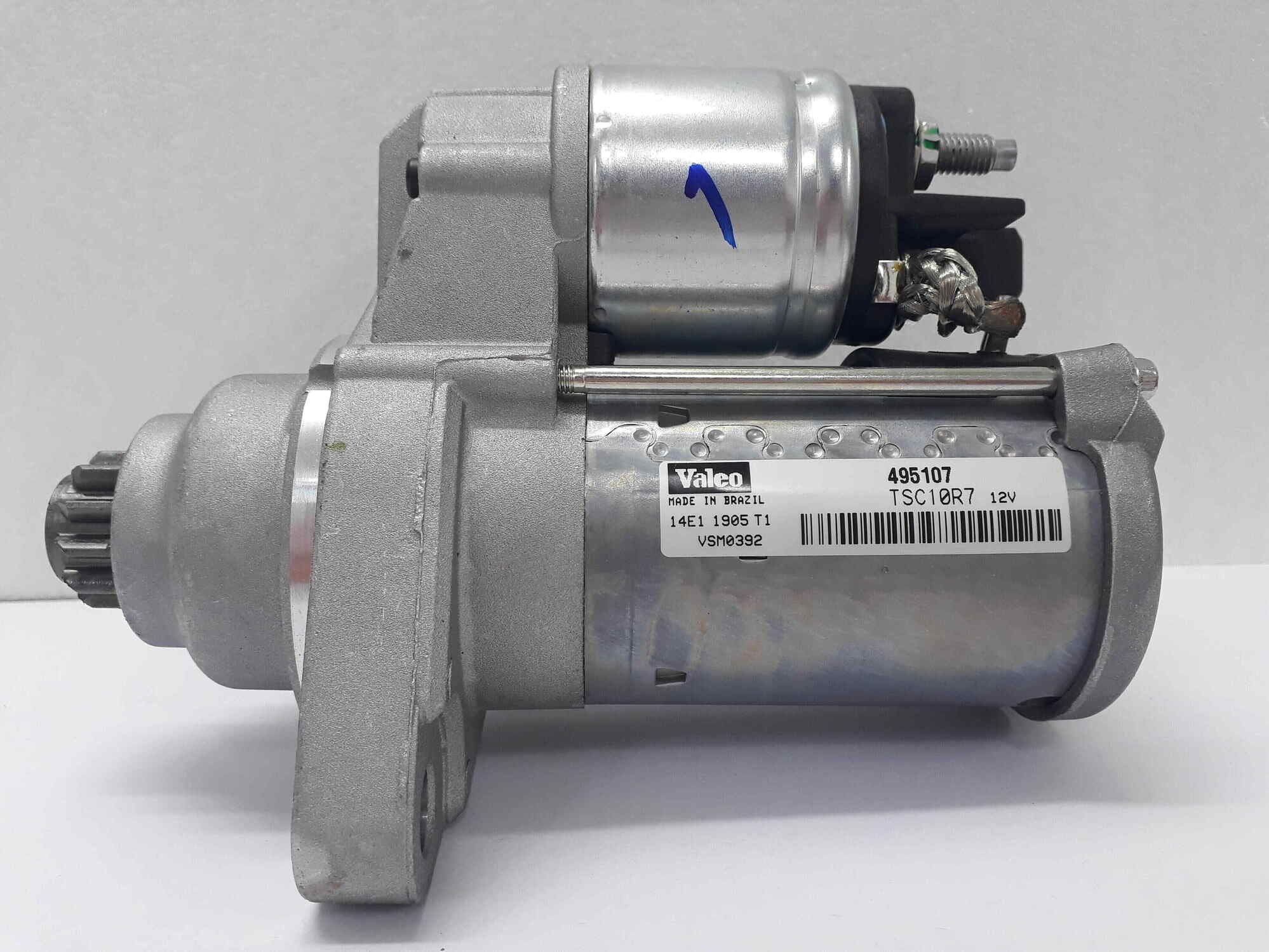 Motor de Partida Valeo 495107 Gol Saveiro Fox G5 G6 tsc10r7