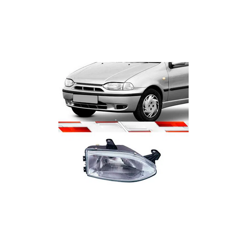 farol principal lado direito h4 palioweekendsienastrada 19961998 arteb 0160218