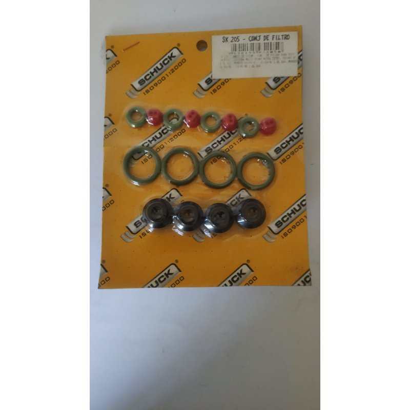 Conjunto Filtro para Bico Injetor SK205 Schunk Escort 06
