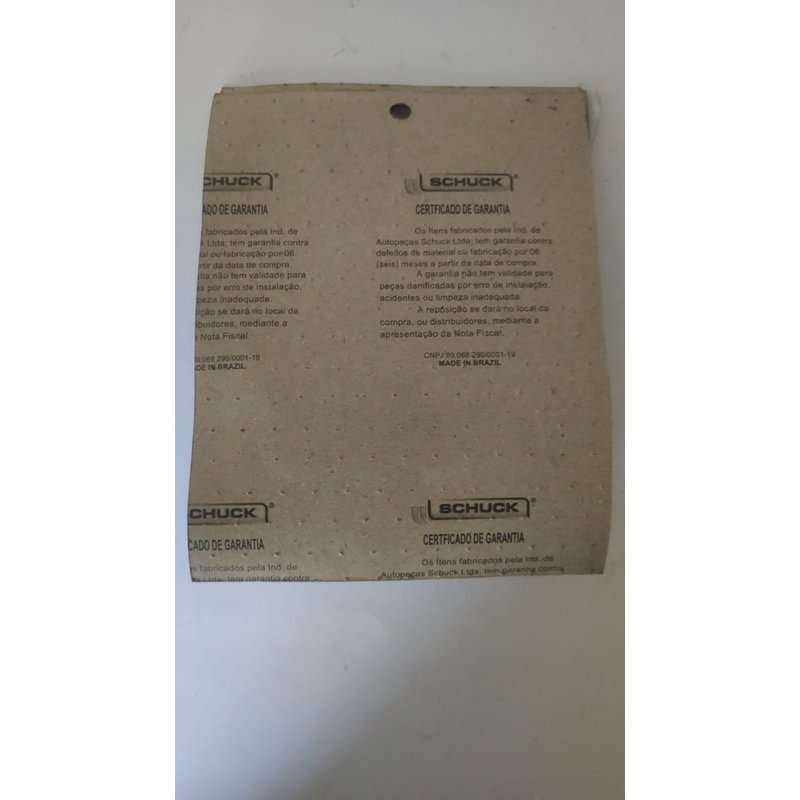 Conjunto Filtro para Bico Injetor SK205 Schunk Escort