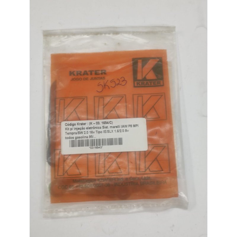 Kit Reparo para TBI K-03.1654/C Krater Sistema Marelli 1