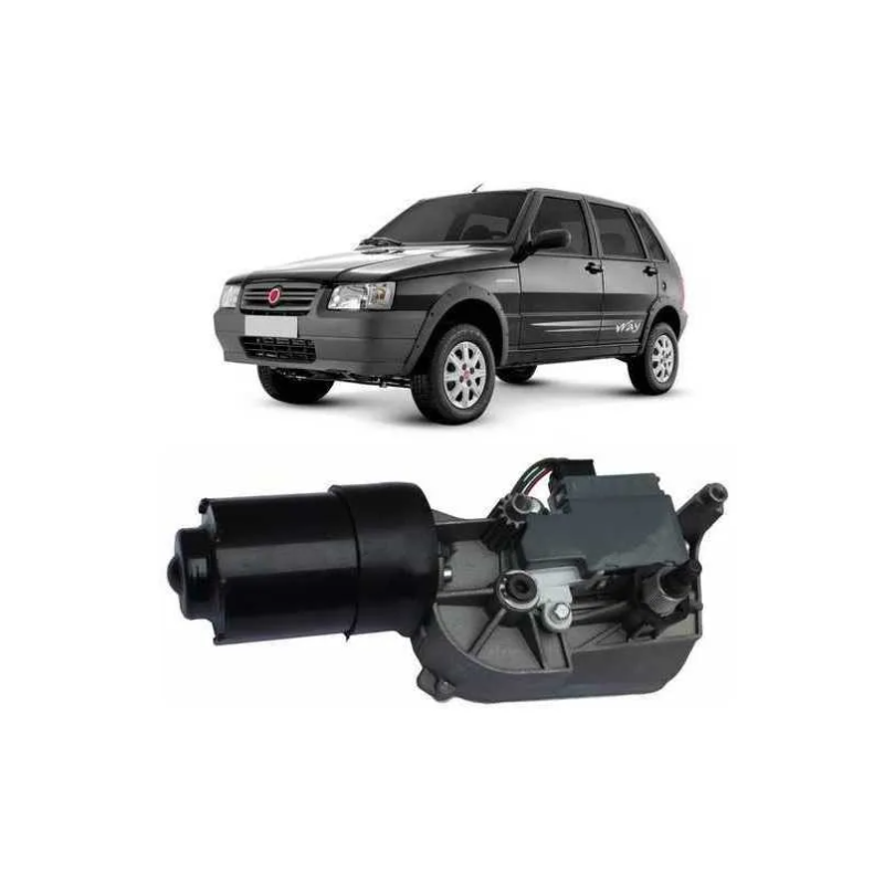 motor do limpador vidros fiat uno mille fire economy todos 004640 eletricway 1