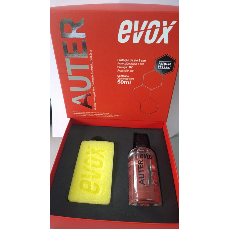 vitrificacao ceramic coating para farol auter evox 50ml 3
