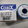 estanho solda 60x40 1mm c fluxo ra t2 rolo 500g cobix 3