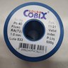 estanho solda 60x40 1mm c fluxo ra t2 rolo 500g cobix 4