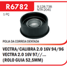 polia da correia dentada vectra calibra 9128738 52 5mm cwb r6782