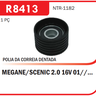 polia da correia dentada megane scenic 8200064664 rt8413
