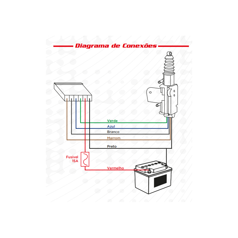 central trava eletrica universal carros 2 e 4 portas soft tr 20 6