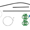 kit reparo para maquina do vidro polo antigo dianteiro esquerdo rtx 0137 rotax 1