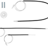 kit reparo para maquina do vidro gol g3 4 portas dianteiras p maq de 3 cabos rtx 0125 rotax 2