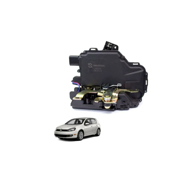 fechadura eletrica da porta golf passat traseira lado esquerda universal 23131 1