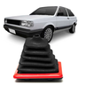 coifa cambio volkswagen gol sanfona pvc com aplique vermelha na base curta aq 0110420 1