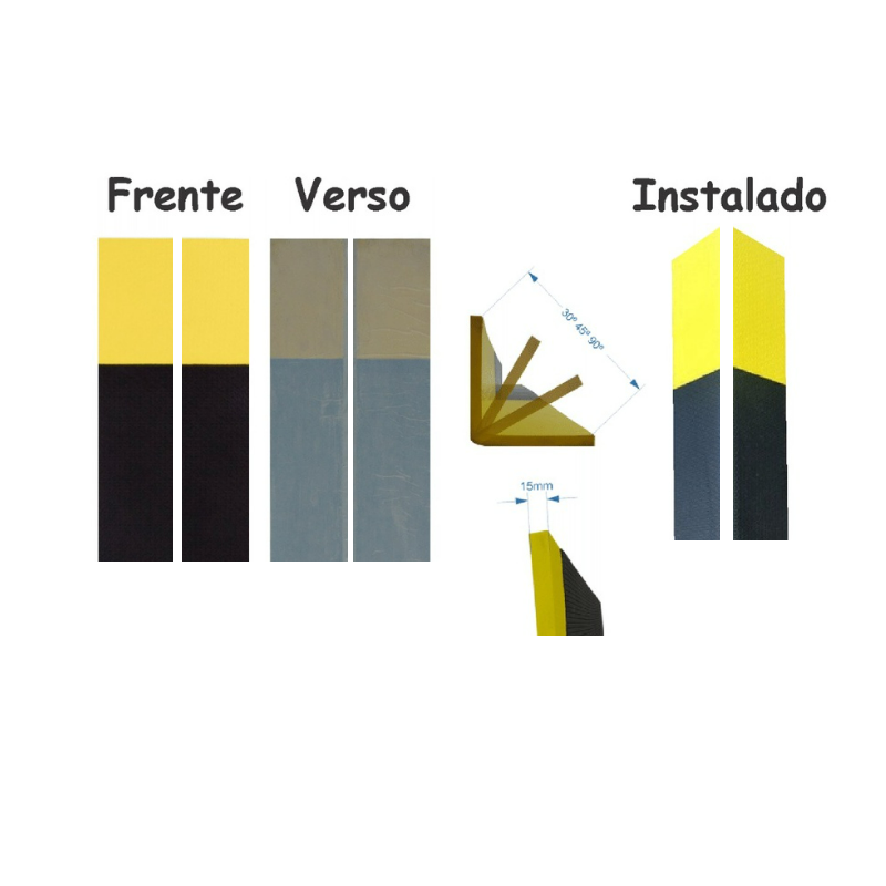 protetor de coluna e paredes com fita auto colante pp001 auto quality 4