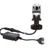 kit conversao led eliptico lampada h4 6500k 12v 5200 lumens projetor canhao eliptico shocklight 2