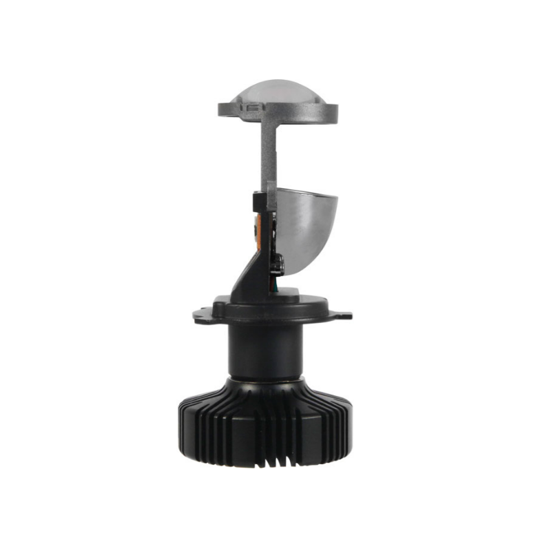 kit conversao led eliptico lampada h4 6500k 12v 5200 lumens projetor canhao eliptico shocklight 3