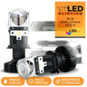 kit conversao led eliptico lampada h4 6500k 12v 5200 lumens projetor canhao eliptico shocklight 8