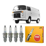 jogo de velas de ignicao vw gol parati santana kombi bur5etb 10 ngk 7