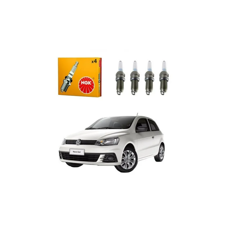jogo de velas de ignicao vw gol cross fox virtus msi ker7a 8deg ngk 5