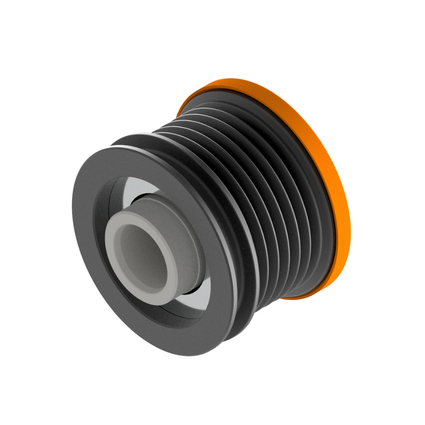 Polia Roda Livre BZM 1018 Citroen C3 C4 C5 Peugeot ZEN 5565