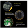 multimetro digital com display lcd dt9205a portatil profissional 6