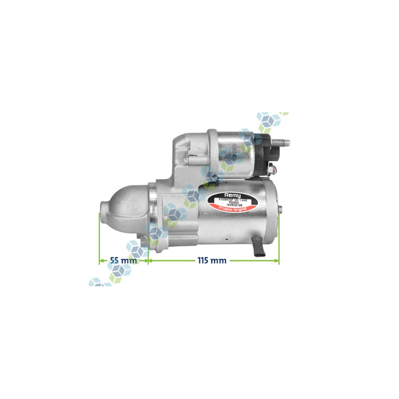 motor de partida gm celta corsa onix spin montana nova 13 dentes pg260a original 61008975p remy 2