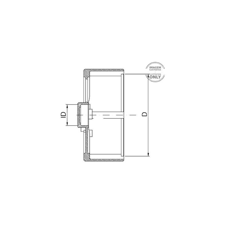 mancal traseiro do alternador perkins caminhao f1000 f11000 f2000 f4000 zen 3008 2