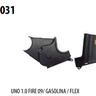 kit capa tampa protetora correia dentada fiat uno fire 0106031 2mplastic 5
