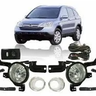 kit farol de milha honda cr v 2007 botao original hd 256 orbe 5