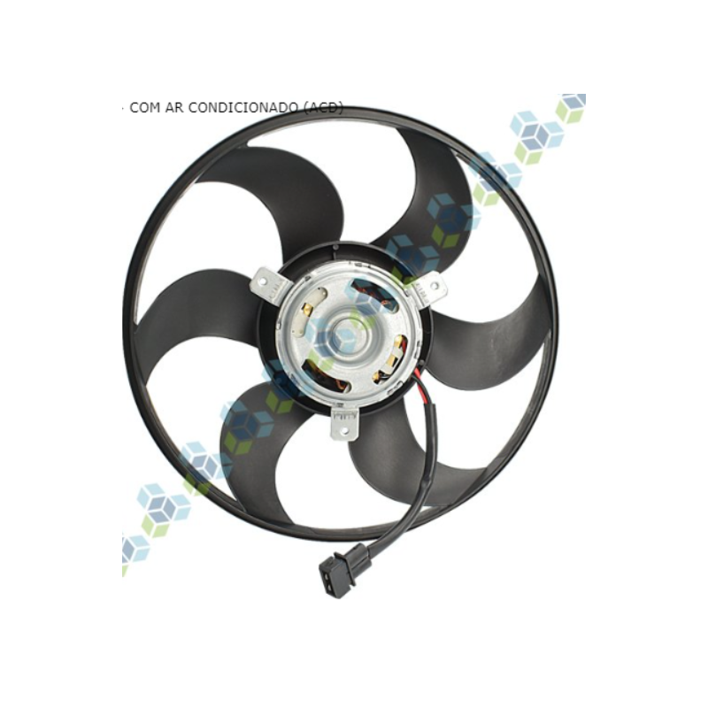 eletroventilador ventoinha gol parati saveiro mq0771 multiqualita 377959455h 9