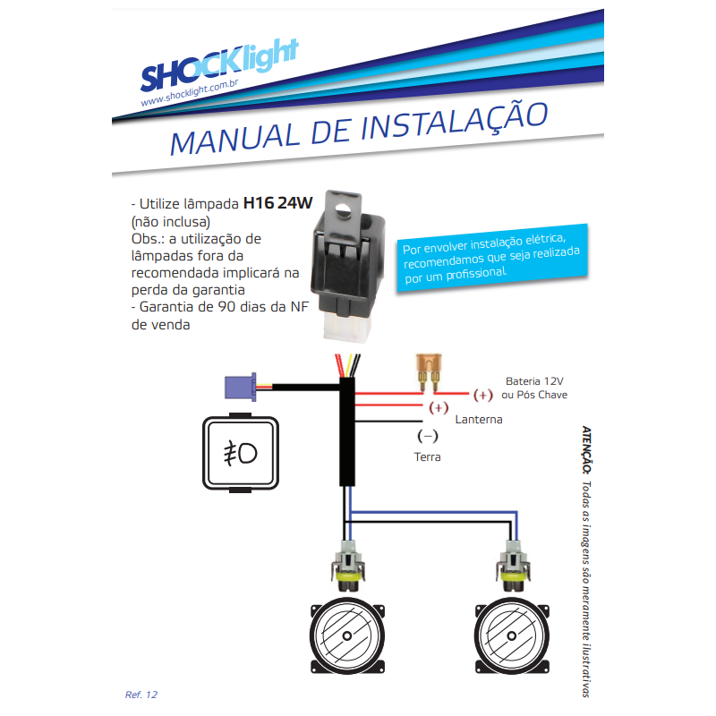 kit farol auxiliar milha onix 2020 21 22 shocklight sl 043210 10