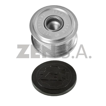 Polia Roda Livre Alternador ZEN 5509 Toyota Hilux Land Cruiser
