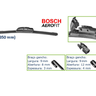 palheta dianteira bosch aerofit af14 350 mm toyota yaris nissan hiundai chevrolet 5