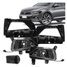 kit farol de milha auxiliar polo virtus com drl bt mod original tiger 0201039