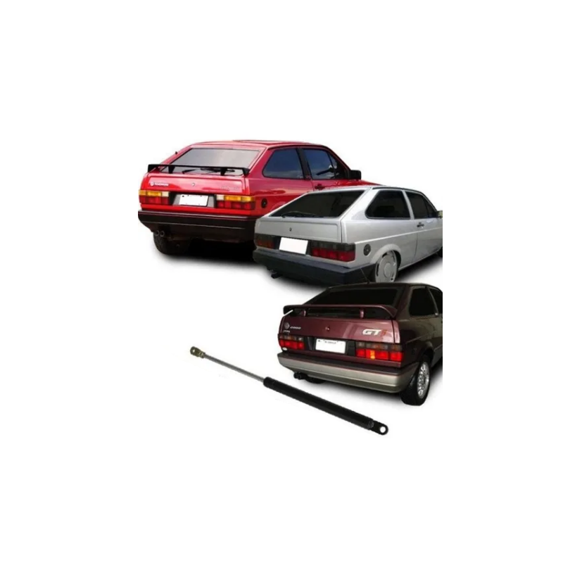 amortecedor de porta malas vw gol gti gts com limpador e spoiler 1984 a 1994 tg 1201 6