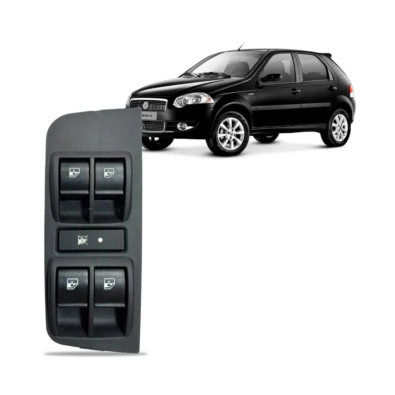 interruptor de vidro eletrico quadruplo dianteiro esquerdo palio tg1502 019 4