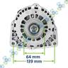 alternador 12v 140 amp s10 blazer 2 8 diesel 70039 euro 13579677 5