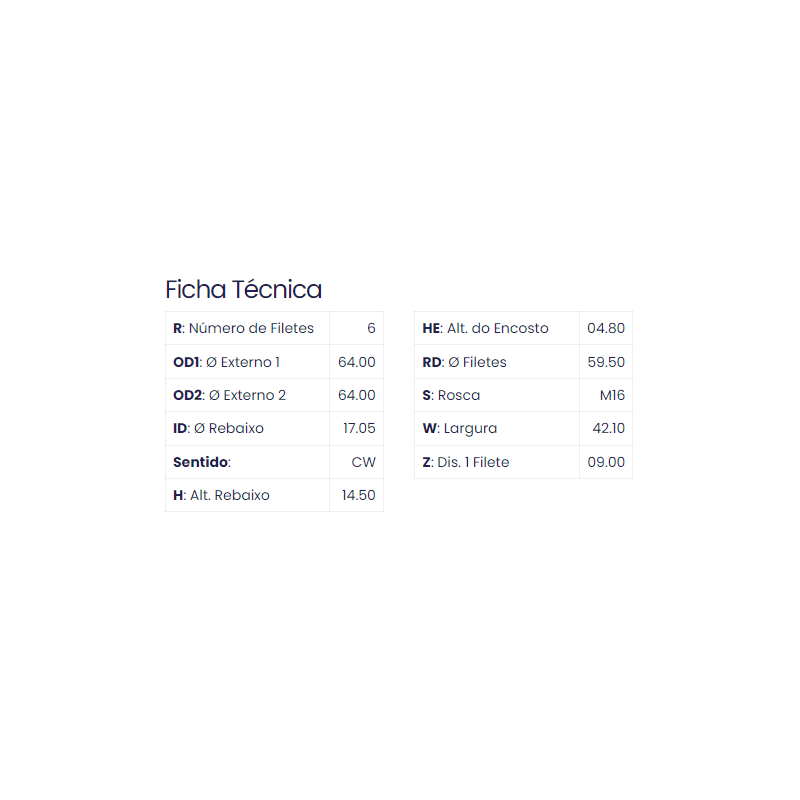 polia roda livre bzm 1101 buick hyundai kia 4