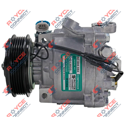 Compressor A/C Chevrolet Prisma Onix Cobalt Sonic Polia 5pk Royce